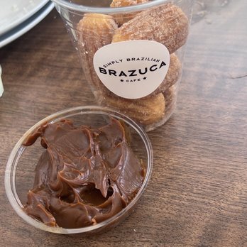 Brazuca Cafe - churros with dolce de leite - Brazilian Near Me - Costa Mesa, California