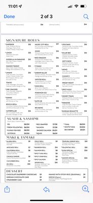 Menu photo 4 Umami Nashville, TN