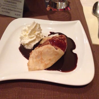 Germania - Crepe with vanilla ice cream and chocolate sauce with whipped cream. - Serbo Croatian Near Me - Pulheim, NW