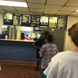 customers at the counter customers at the counter