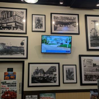 Nathan's Famous - Decor - Hot Dogs Near Me - Deer Park, New York Nathan's Famous - Decor - Hot Dogs Near Me - Deer Park, New York