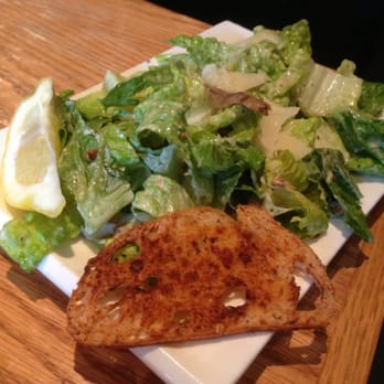 Morgan's On the Danforth - Cesar salad topped with a tasty anchovy filet - Gastropubs Near Me - Toronto, Ontario