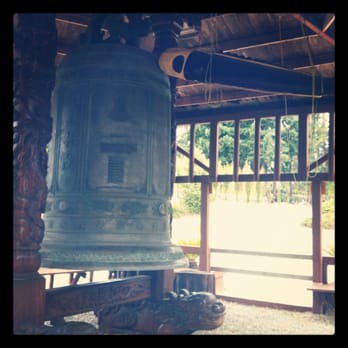 Tu Vien Kim Son Monastery - Giant gong with a fish stick to strike it - Buddhist Temples Near Me - Watsonville, California