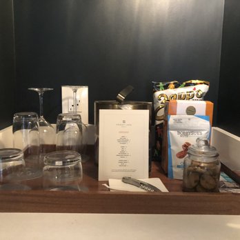 Perry Lane Hotel - Mini bar - complimentary cookies refilled daily! - Hotels Near Me - Savannah, Georgia