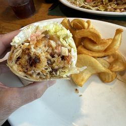 Ridgetop Restaurant - Haddock wrap