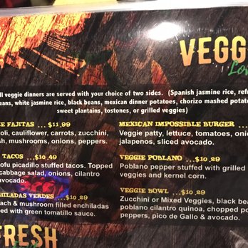 Fresh Guacamole Tequila & Bar - Vegetarian Menu - Mexican Near Me - Ormond Beach, Florida