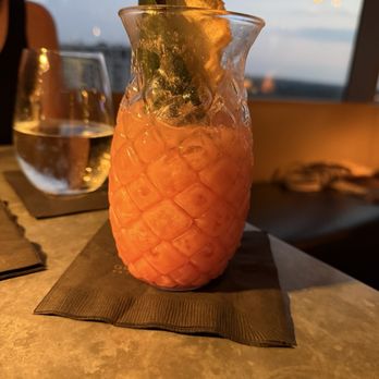 Orion's Roof - Strawberry pineapple cocktail - Asian Fusion Near Me - Virginia Beach, Virginia Orion's Roof - Strawberry pineapple cocktail - Asian Fusion Near Me - Virginia Beach, Virginia