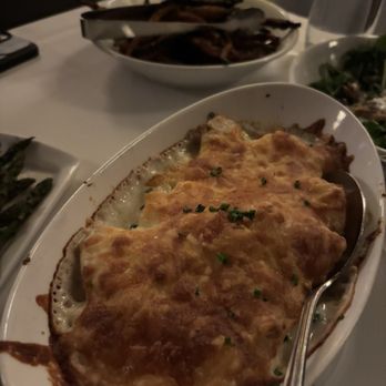 Eddie V's Prime Seafood - Au gratin potatoes - Seafood Near Me - Austin, Texas Eddie V's Prime Seafood - Au gratin potatoes - Seafood Near Me - Austin, Texas