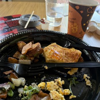 Saturday Morning Cafe - A dine-in restaurant where everything is served on disposable items. So wasteful. And the "crab omelet" had hardly any crab in it. - Breakfast & Brunch Near Me - Baltimore, Maryland Saturday Morning Cafe - A dine-in restaurant where everything is served on disposable items. So wasteful. And the "crab omelet" had hardly any crab in it. - Breakfast & Brunch Near Me - Baltimore, Maryland