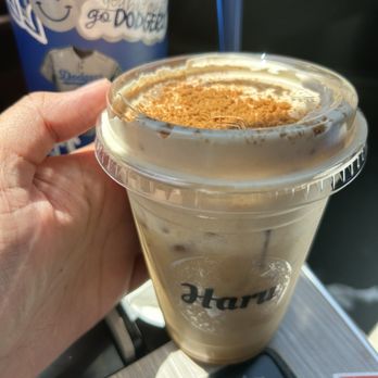 Haru - Iced Biscoff Latte - Coffee & Tea Near Me - Buena Park, California