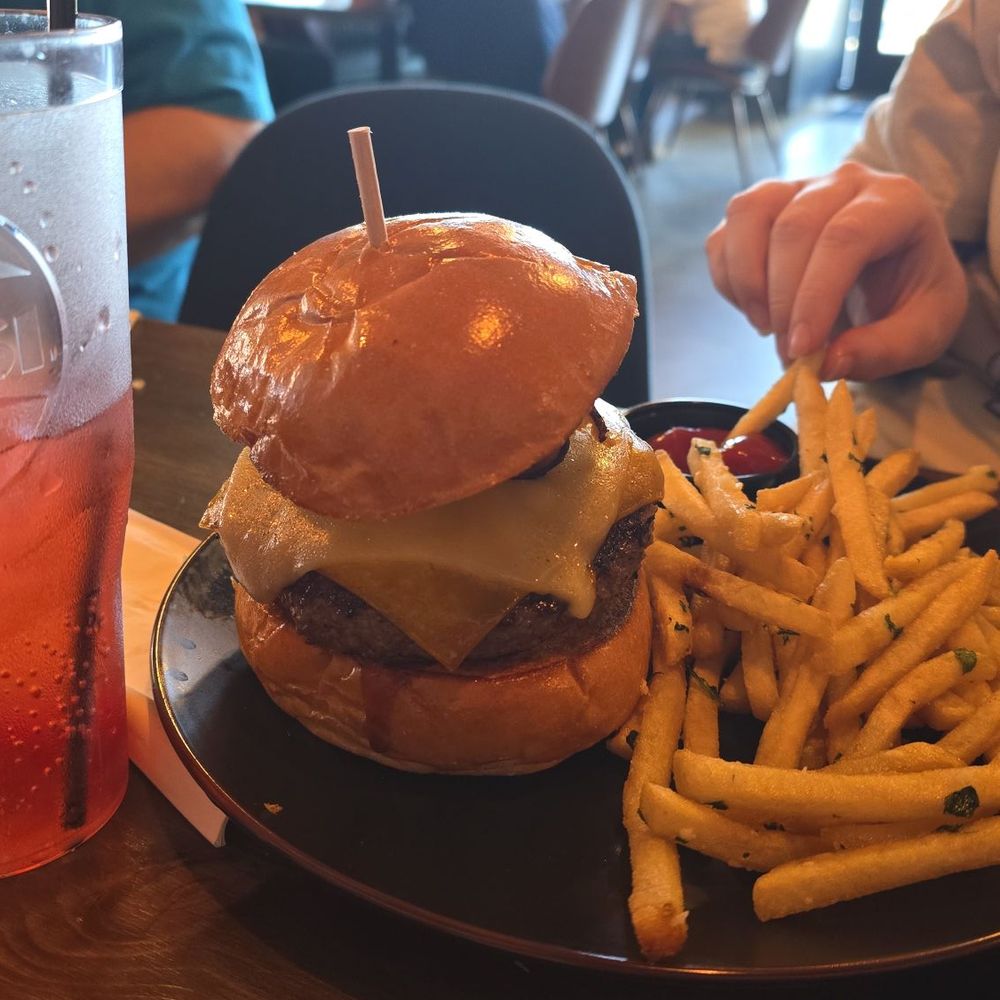 Ebullition Brew Works - Western cheese burger - Gastropubs Near Me - Temecula, California