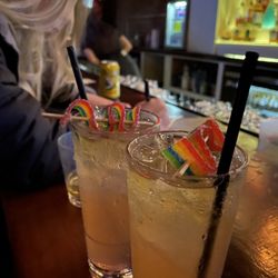 Pretty Please Social Room - Jolly rancher at main bar