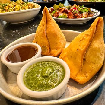 Curry Up Now Indian Restaurant and Catering - Samosas (2) - Indian Near Me - San Jose, California Curry Up Now Indian Restaurant and Catering - Samosas (2) - Indian Near Me - San Jose, California
