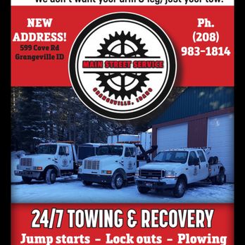 Main Street Service - Towing Near Me - Grangeville, Idaho Main Street Service - Towing Near Me - Grangeville, Idaho