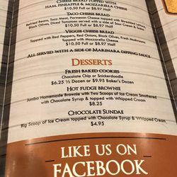 The Loose Moose Saloon & Conference Center - Cheese breads/Desserts