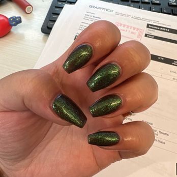 Nova Nail Lounge - A few days after my first set with them! Love the color, shape is to my liking, and nails look poppin'! - Nail Salons Near Me - Lynnwood, Washington Nova Nail Lounge - A few days after my first set with them! Love the color, shape is to my liking, and nails look poppin'! - Nail Salons Near Me - Lynnwood, Washington