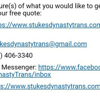 Stukes Dynasty Transportation - To get in contact with SDT: Text: 8034063330 Email: stukesdynastytrans@gmail.com Website: www.stukesdynastytrans.com - Junk Removal & Hauling Near Me Stukes Dynasty Transportation - To get in contact with SDT: Text: 8034063330 Email: stukesdynastytrans@gmail.com Website: www.stukesdynastytrans.com - Junk Removal & Hauling Near Me