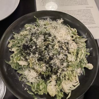 Eating House - Brussel sprout salad - Beer, Wine & Spirits Near Me - Miami, Florida Eating House - Brussel sprout salad - Beer, Wine & Spirits Near Me - Miami, Florida