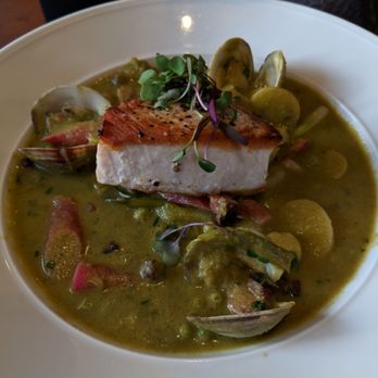 Clink - Swordfish, clams, pork belly - New American Near Me - Boston, Massachusetts