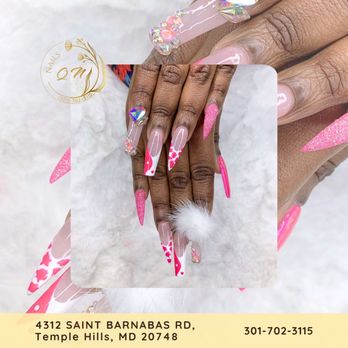 Q N Nails - Nail Salons Near Me - Temple Hills, Maryland