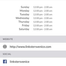 Linksters Tap Room - Venice