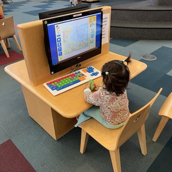 Berryessa Branch Library - Computers in the kids section - Libraries Near Me - San Jose, California