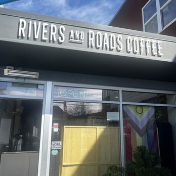 Rivers and Roads Coffee - entrance - Coffee & Tea Near Me - Denver, Colorado Rivers and Roads Coffee - entrance - Coffee & Tea Near Me - Denver, Colorado