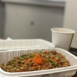 Admiralty Centre - Foie gras & Mentaiko Fried Rice $16. from Trio Bistro 明太子鵝肝炒飯