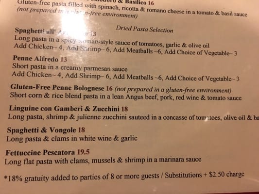 Menu photo 5 Enrigo Italian Bistro Cary, NC Menu photo 5 Enrigo Italian Bistro Cary, NC