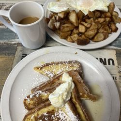 The Skillet - Pancakes, eggs, red rosemary potatoes