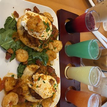 Ruby Sunshine Chattanooga - Mimosa flight & bayou shrimp Benedict - Breakfast & Brunch Near Me - Chattanooga, Tennessee Ruby Sunshine Chattanooga - Mimosa flight & bayou shrimp Benedict - Breakfast & Brunch Near Me - Chattanooga, Tennessee