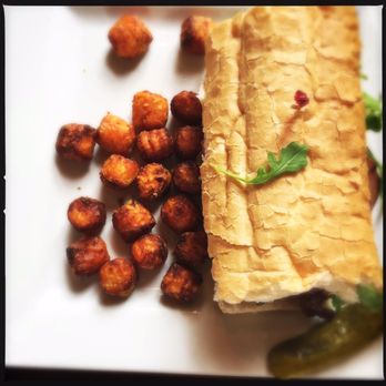 WALK - Sandwich special (rotates daily and always a win): Italian hoagie with side of sweet potato tots - New American Near Me - Asheville, North Carolina WALK - Sandwich special (rotates daily and always a win): Italian hoagie with side of sweet potato tots - New American Near Me - Asheville, North Carolina