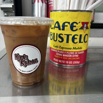 Kim's Kuban - Coffee next to Cafe Bustelo can - Coffee & Tea Near Me - Austin, Texas Kim's Kuban - Coffee next to Cafe Bustelo can - Coffee & Tea Near Me - Austin, Texas