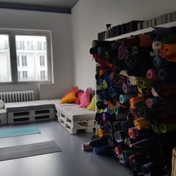 Yoga 4 All Mankind - Yoga mat storage for regulars.