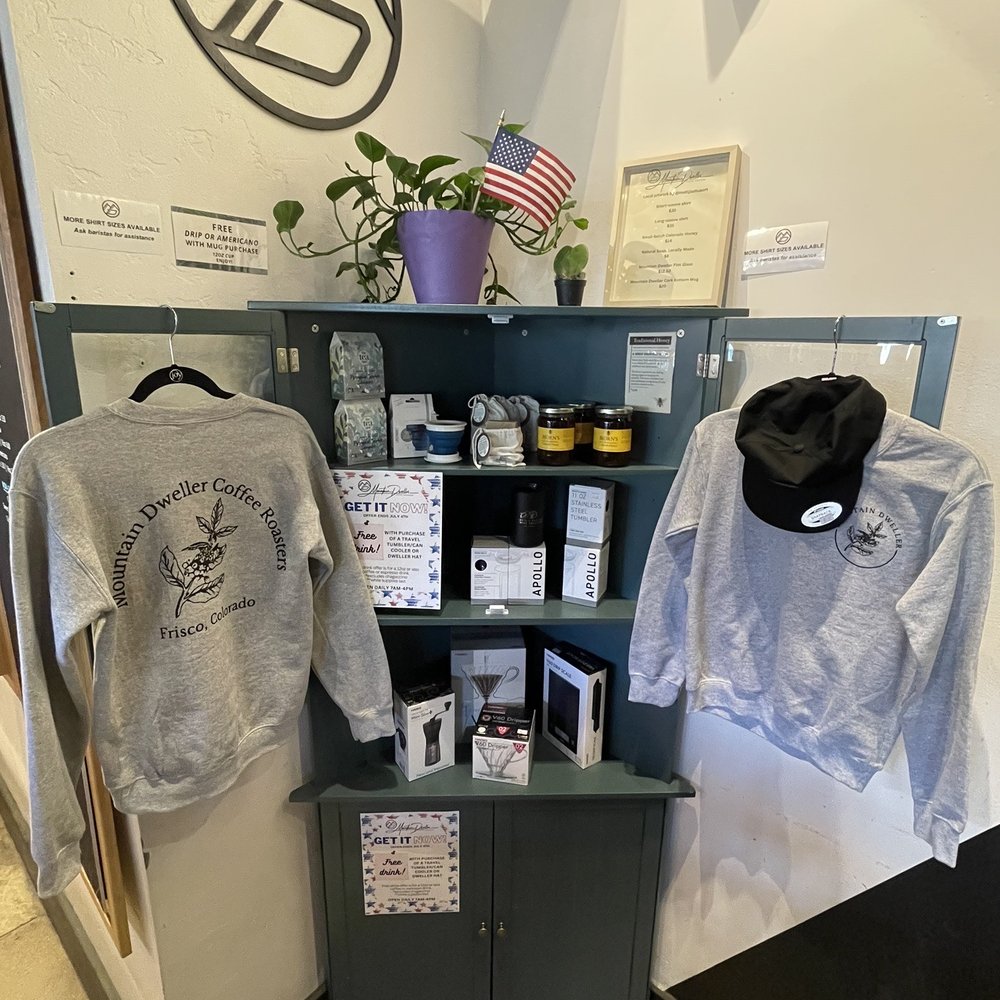 Mountain Dweller Coffee Roasters - Merchandise. - Coffee Roasteries Near Me - Frisco, Colorado