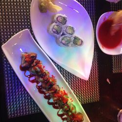 California roll and caterpillar roll