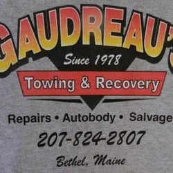 Gaudreau's Repairs - Our new t-shirts!