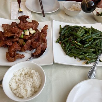 Henry's Cuisine - Honey fried pork chop, stirred fried string beans with minced pork - Asian Fusion Near Me - Alhambra, California Henry's Cuisine - Honey fried pork chop, stirred fried string beans with minced pork - Asian Fusion Near Me - Alhambra, California