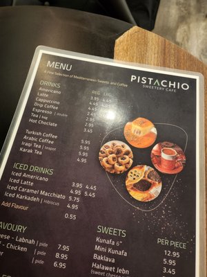 Menu photo 4 Pistachio Sweetery Cafe Vancouver, BC