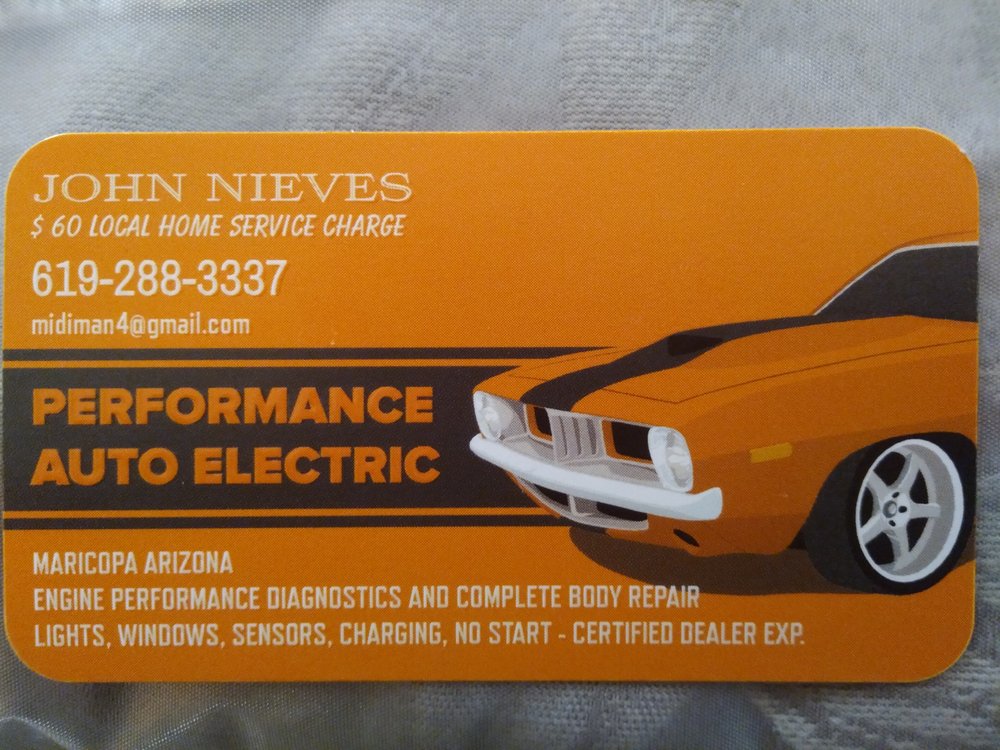 PERFORMANCE AUTO ELECTRIC Updated July 2024 Request a Quote