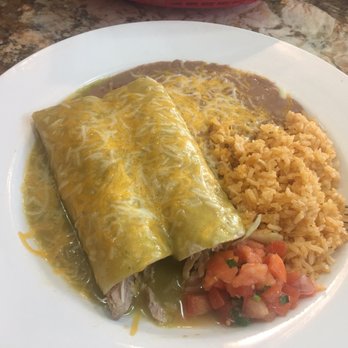 El Charro Mexicano - Enchilada Verde - Mexican Near Me - Aiea, Hawaii