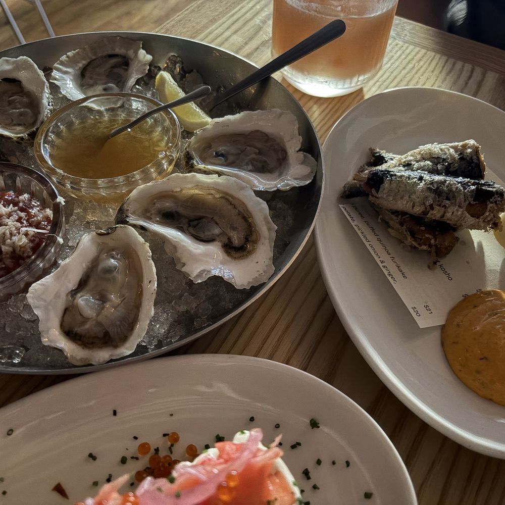 Good Days - Oysters and Crispy Sardines - Burgers Near Me - New York, New York