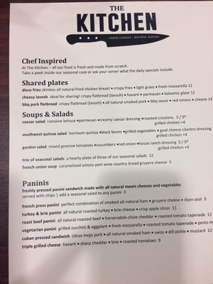 Menu photo 8 The Kitchen Wichita, KS Menu photo 8 The Kitchen Wichita, KS