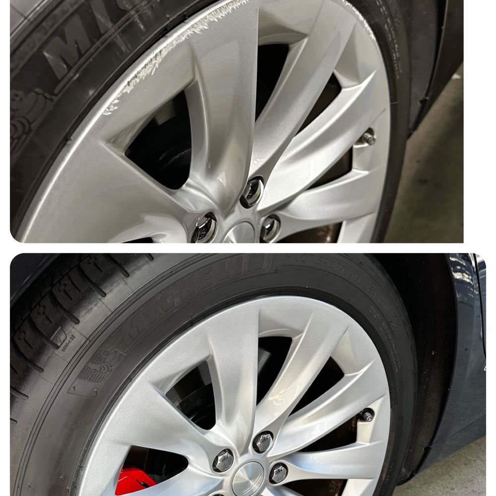 Bay Area Wheel Repair - Before and after - Wheel & Rim Repair Near Me