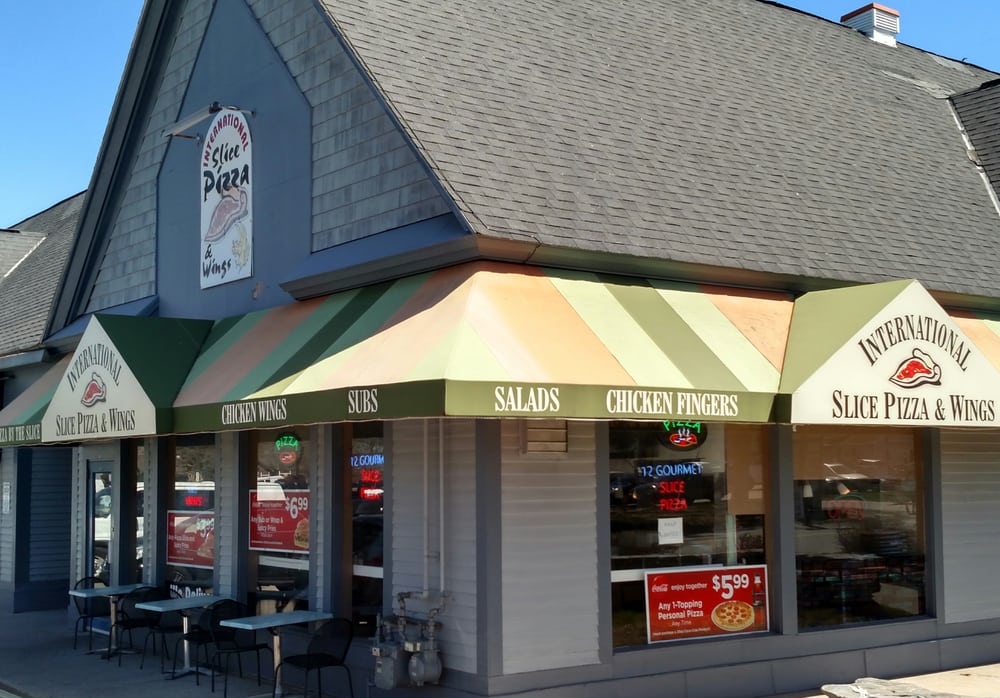 Food from International Slice Pizza and Wings