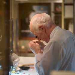 Swiss Baume Jewelers - Alain Baume replacing my watch battery properly.
