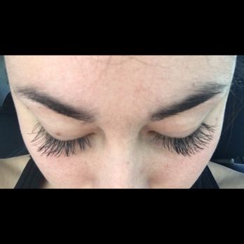 The Lash Nap - Before touch up - Eyelash Service Near Me - Mission Viejo, California