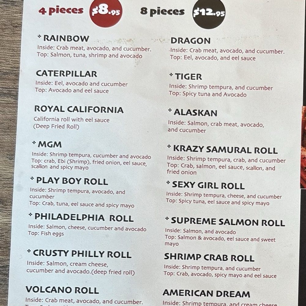 Kagari Ramen - Menu - Ramen Near Me - Las Vegas, Nevada