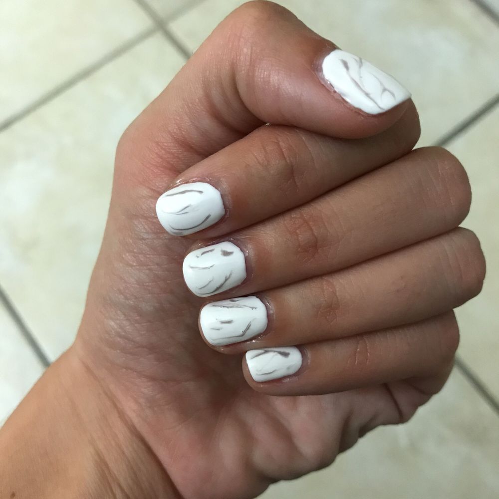 Pronails and Spa in Gainesville - This was the attempt at the "marble" nails that was done for me. - Hair Removal Near Me - Gainesville, Florida Pronails and Spa in Gainesville - This was the attempt at the "marble" nails that was done for me. - Hair Removal Near Me - Gainesville, Florida
