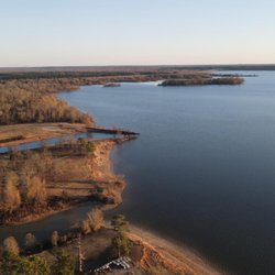 Wright Patman Dam & Lake - Shoe from my drone